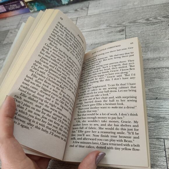 Just a Little Christmas by Janet Dailey 2017 Paperback Romance Zebra 1st Print - Picture 4 of 14